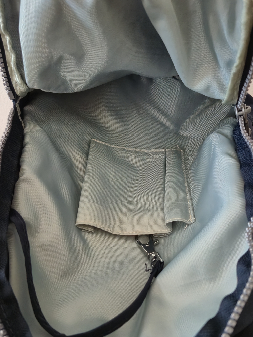Kipling Navy Blue Nylon Small Backpack City Travel Bag - Picture 9 of 12